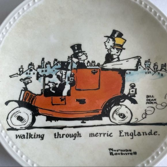 Walking Through Merrie Englande Norman Rockwell - Picture 3 of 6